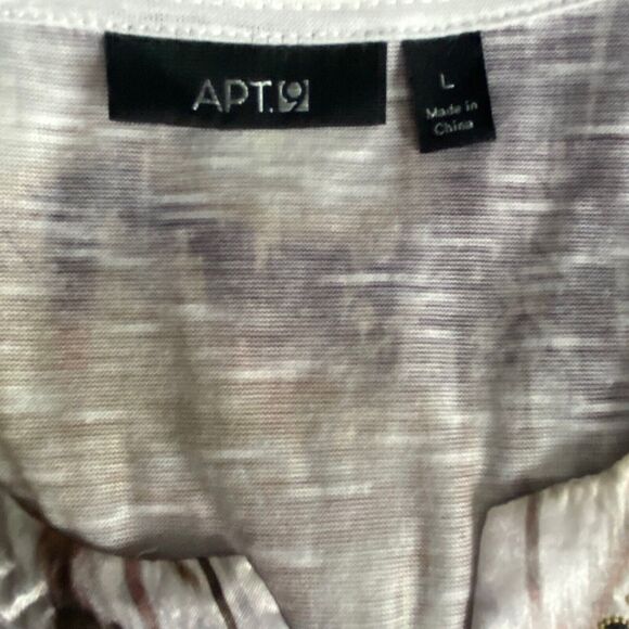 Lot of 4 Womens Apt 9 Liz Claiborne Shirts Blouses Short Sleeve Tops, Size Large - Picture 13 of 16